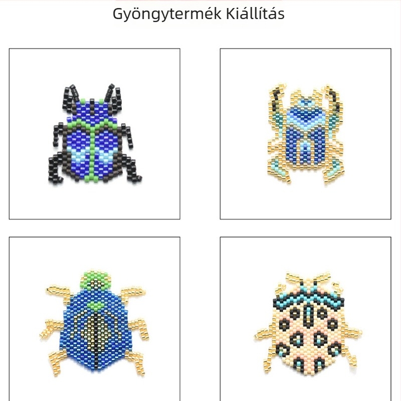 MIYUKI Nylon gyöngyszál ékszerkészítéshez, rizsszem gyöngyökhöz, DIY