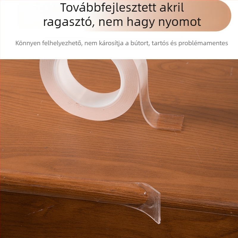 2 mm vastag bútor élvédő szalag, átlátszó PVC sarokvédő asztalokhoz és ajtókhoz, puha párnázás – elérhető hosszban 1, 2, 3 vagy 5 m