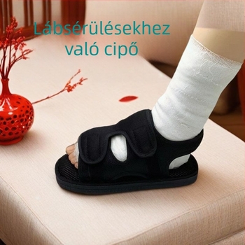 Lábvédő készlet vízálló zuhanyfedőkkel, láb- és bokavédők, törés utáni felépülési cipő, gipszes lábfejvédők