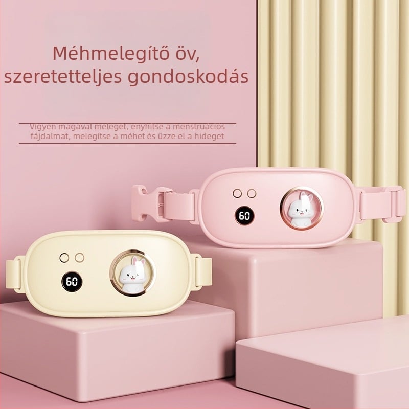 USB-tölthető grafénfűtőöv a menstruációs fájdalom enyhítésére infravörös terápiával
