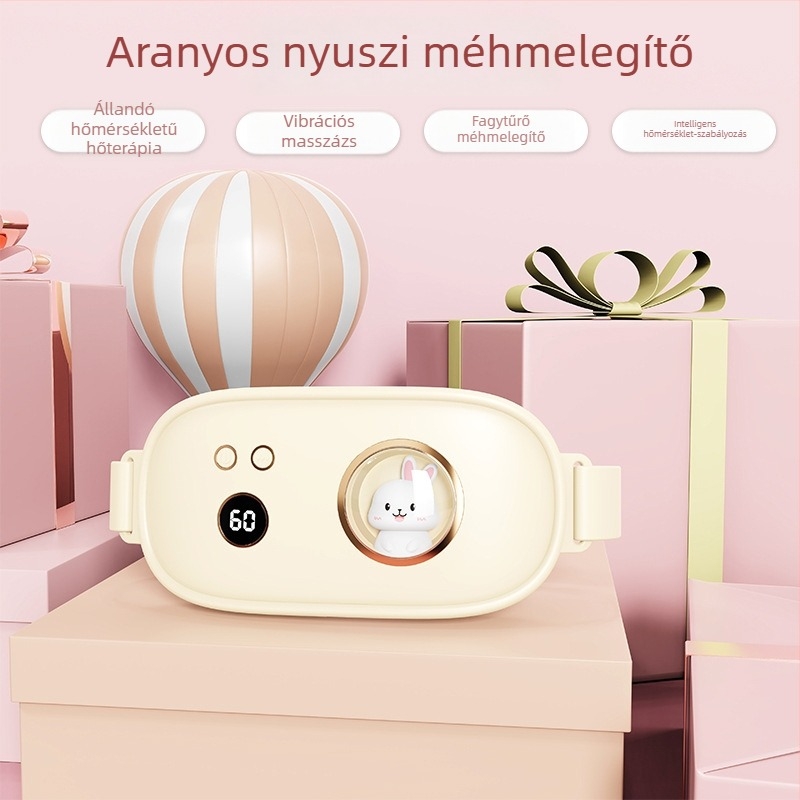 USB-tölthető grafénfűtőöv a menstruációs fájdalom enyhítésére infravörös terápiával