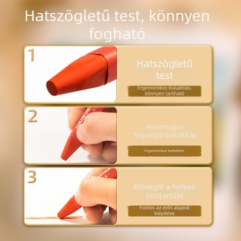 Deli olajpasztell készlet gyerekeknek – 12 vagy 24 szín
