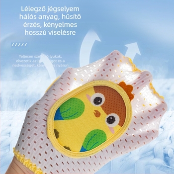 Baba térd- és könyökvédő készlet — esés elleni, állítható, nyári hálós vékony dizájn, mászáshoz és járáshoz