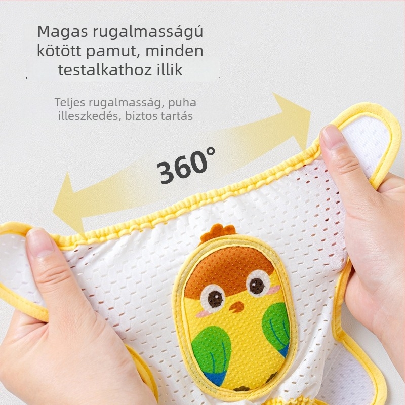Baba térd- és könyökvédő készlet — esés elleni, állítható, nyári hálós vékony dizájn, mászáshoz és járáshoz