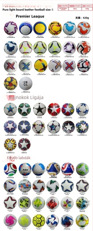 Ball God PU focilabda – gépi varrású, méretek 3/4/5, testreszabható, logó nyomtatás elérhető