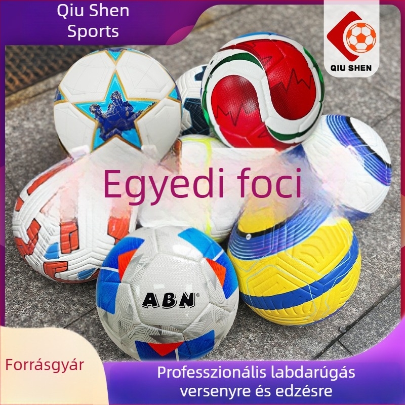 Ball God PU focilabda – gépi varrású, méretek 3/4/5, testreszabható, logó nyomtatás elérhető