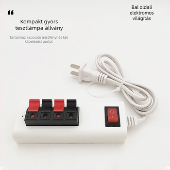 LED-tesztelő klipsz világításhoz – tesztelő eszköz lámpákhoz és LED-lámpatestekhez