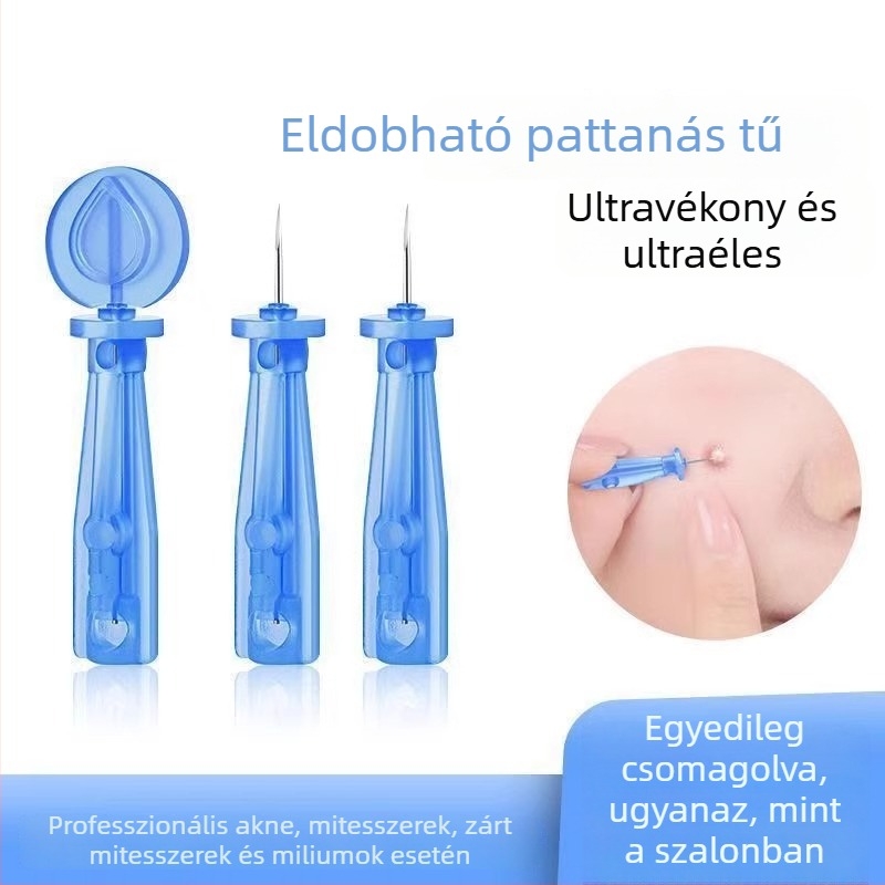 Egyszer használatos rozsdamentes acné tű a pattanások eltávolítására