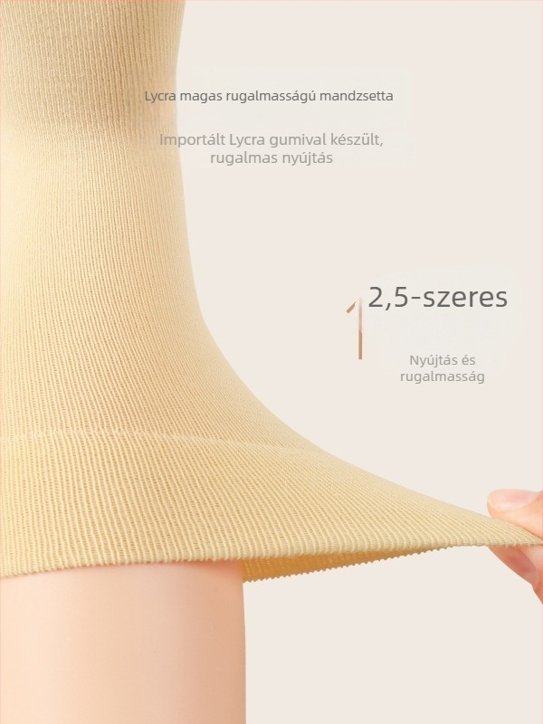 Újszülött seamless zokni 100% pamutból, egyszínű, középhosszú szárú, lélegző, uniszex, tavasz-őszi-téli