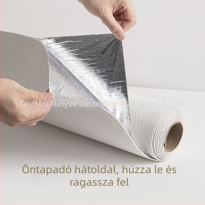 Öntapadós PVC falpanelek, 3D-s porcelánkő hatással, ütésálló, egyenetlen falakhoz, imitáció csempére és terrakottára