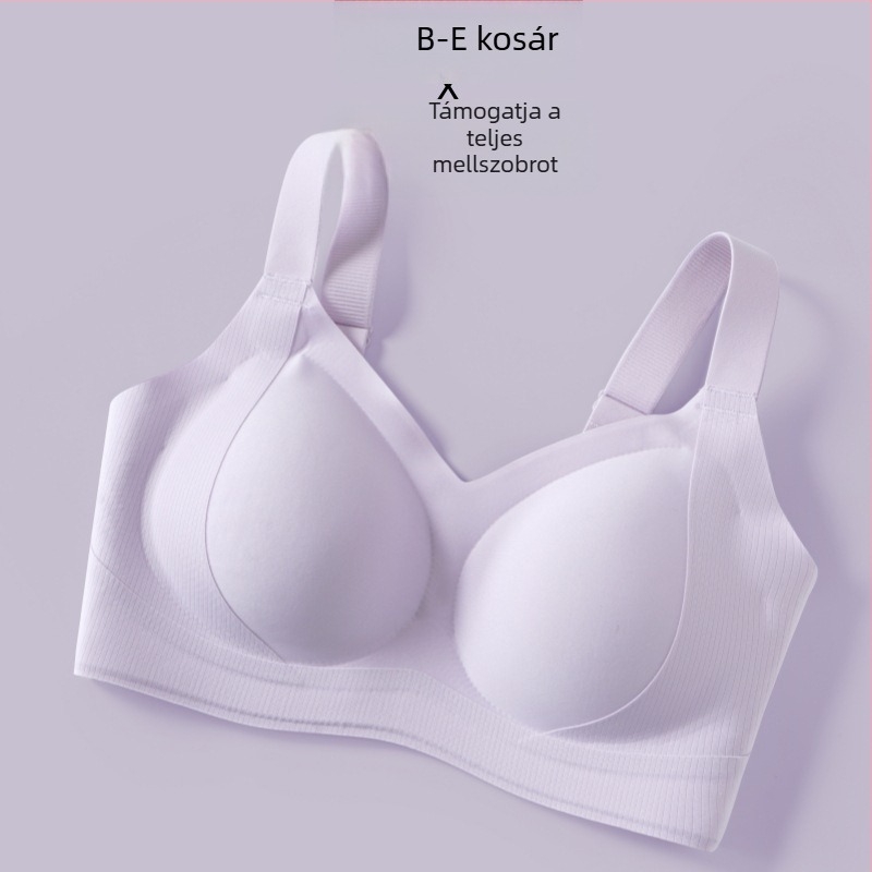Plusz méretű melltartó B–E kosármérettel, 7A antibakteriális támasz, oldalsó kontúrozás, varrás nélküli
