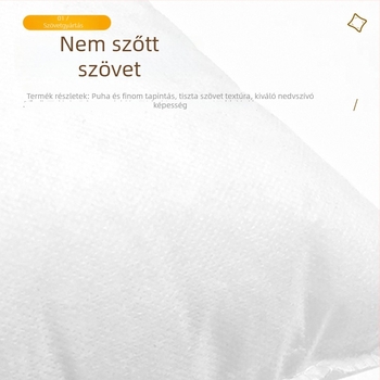 Nem szövött anyagból készült párna mag PP gyapottöltettel, szállodai párnákhoz, deréktámasz, négyzet alakú belső mag