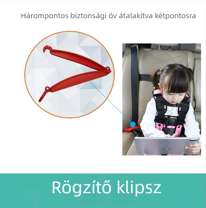 Gyerekbiztonsági öv autóban és utazás közben – univerzális ülésbiztonsági öv