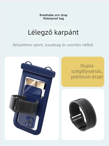 Vízálló karpántos telefontok érintőképernyővel, nagy kapacitású, kültéri sportokhoz