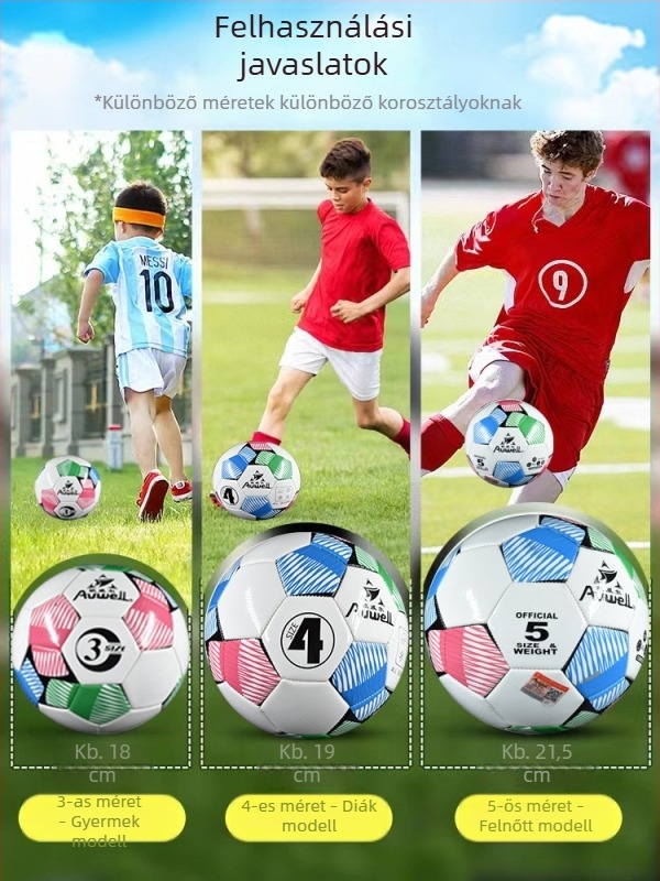 Adwek edzőfoci, World Cup, modell 345, gépi varrású