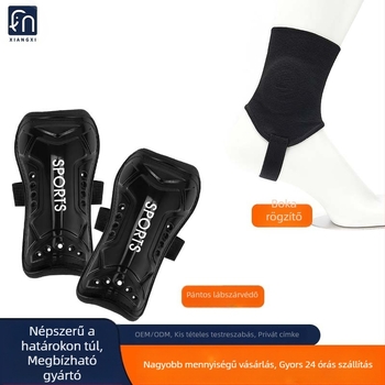 Futball sípcsontvédők pántokkal – professzionális szintű védőfelszerelés felnőtteknek és gyerekeknek, bokavédelmi készlet