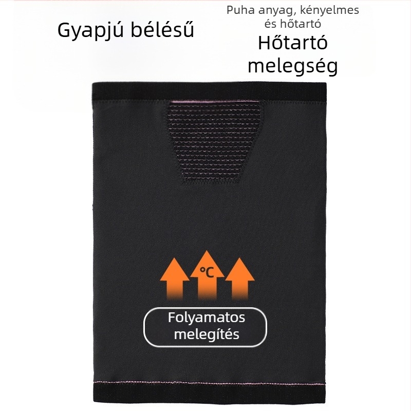 Téli nyakmelegítő fleece-béléssel, vastag kötött, kültéri kerékpározáshoz, síeléshez, hegymászáshoz és horgászathoz – meleg, raktáron