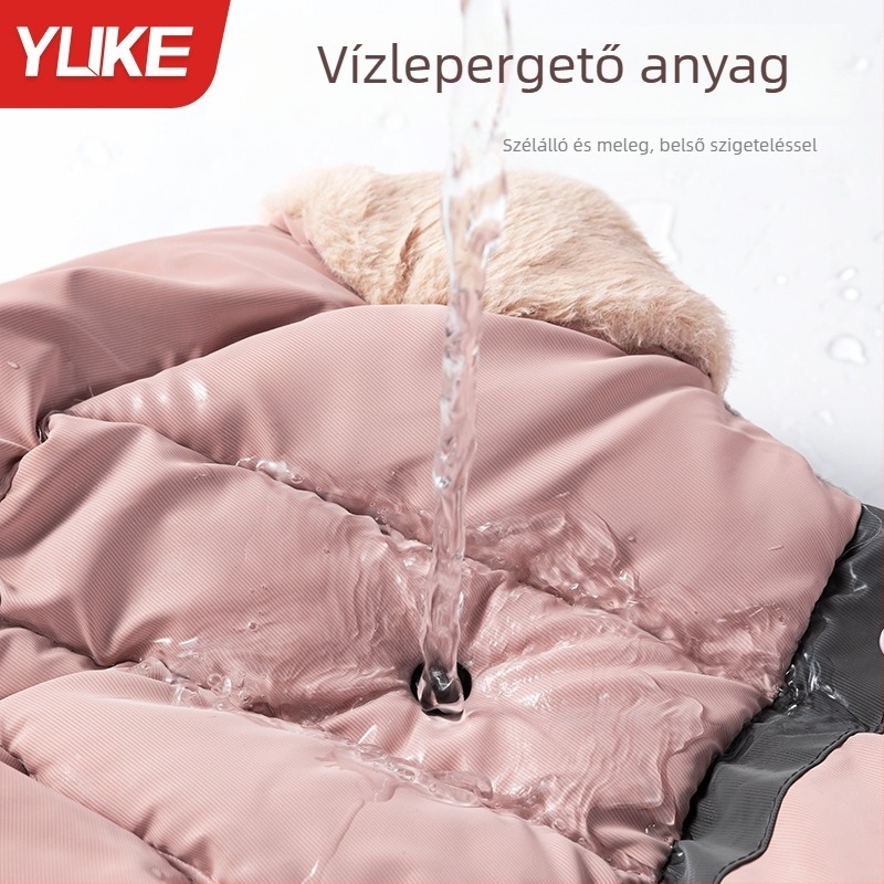 Téli sapka integrált nyakmelegítővel, szélálló és meleg, vízálló anyagú, kerékpározáshoz és elektromos kerékpárhoz