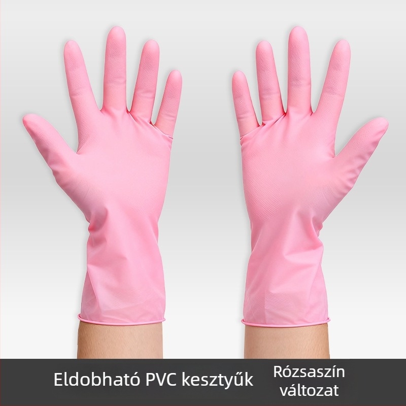 Egyszer használatos latex- és nitril kesztyűk, fehér, élelmiszeripari használatra, vastagság 0,05–0,1 mm