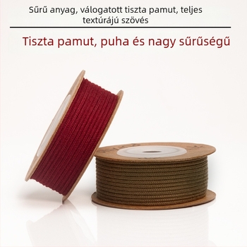 Etno-stílusú Buddha gyöngy karkötő Bodhi magokkal, csillag-hold mintázat, kézzel kötött poliészter zsinórral, 1,5–2,0 mm