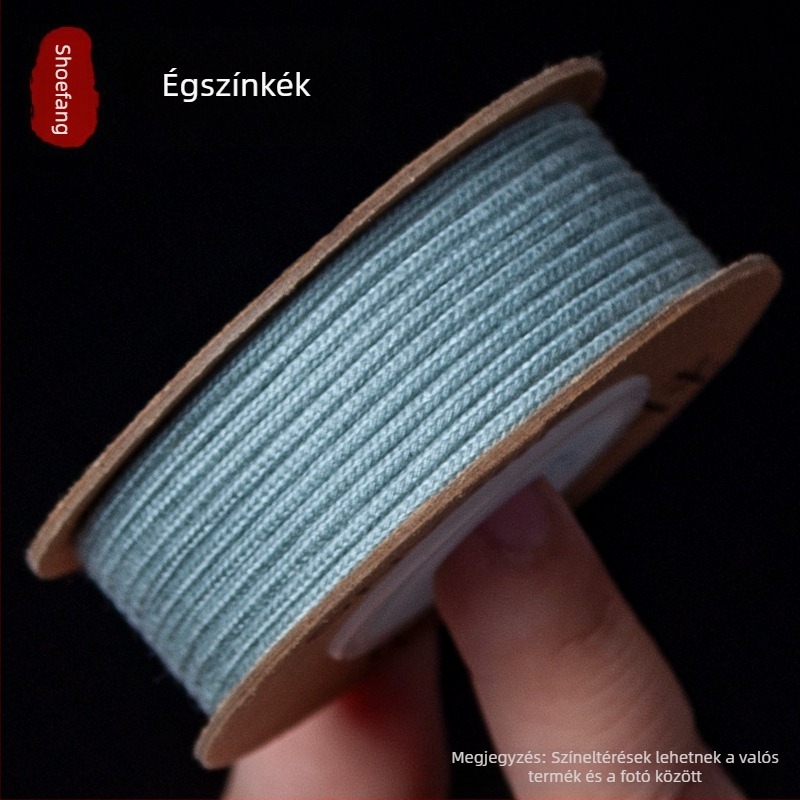 Etno-stílusú Buddha gyöngy karkötő Bodhi magokkal, csillag-hold mintázat, kézzel kötött poliészter zsinórral, 1,5–2,0 mm