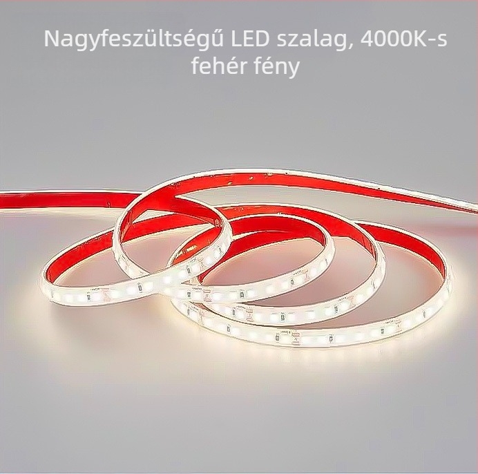 220V-es rugalmas RGB neon LED-szalag, 2835, háromszínű, 5050RGB, kültéri vízálló 5730