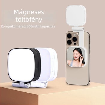Mágneses szelfi fény mobiltelefonhoz, három színhőmérséklet, MagSafe kompatibilis, Pocket 4