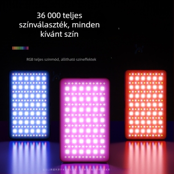 Mini hordozható LED töltőfény telefonhoz élő közvetítéshez és fotózáshoz, kompakt sminkfény USB töltéssel