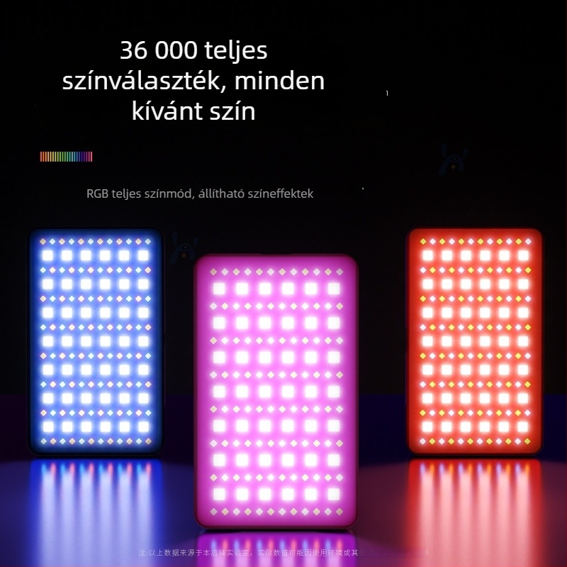 Mini hordozható LED töltőfény telefonhoz élő közvetítéshez és fotózáshoz, kompakt sminkfény USB töltéssel
