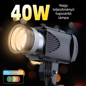 40W-os stúdió LED fény élő közvetítéshez és fényképezéshez