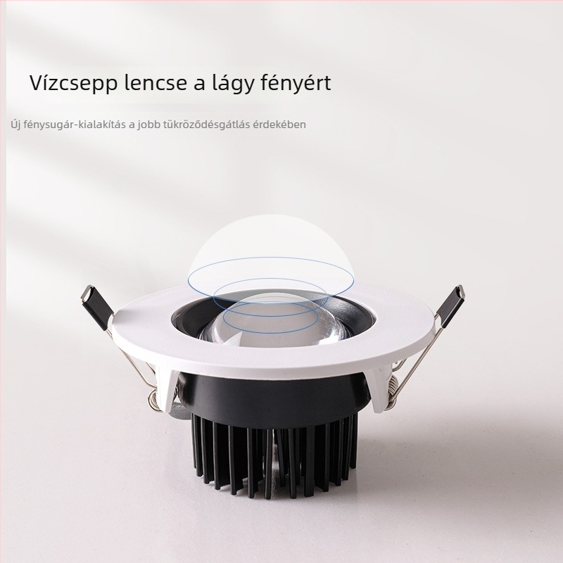 Rainbow Hill beépített LED spotlámpa a nappaliba, downlight, TV-fal mosófény, hangulatos falikar, teljes spektrum