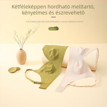 Nyári ultra vékony seamless melltartó, légáteresztő, push-up hatás, oldalsó formázás a sima vonalért