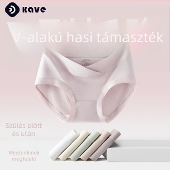 Nyári kismama fehérnemű modal anyagból, hasi támasz, antibakteriális intim rész, nagy méret, középső és késői terhességhez