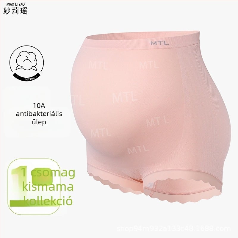 Kismama fehérnemű, magas derék, rugalmas, antibakteriális, lazább fazon, nagy méret, légáteresztő, egész éves