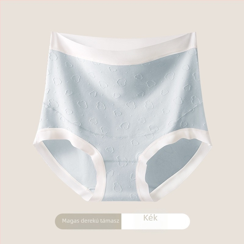 60 darab 100% pamut jacquard kismama alsónadrág, magas derekú, has támasztás, 7A kategóriás pamut