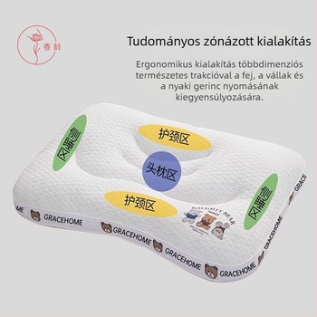 Ri Zhi Nishikawa Nyak-támasztó párna, kis méretű párna gyerekeknek és felnőtteknek, alvássegítő, kollégiumi használatra, négy évszakos
