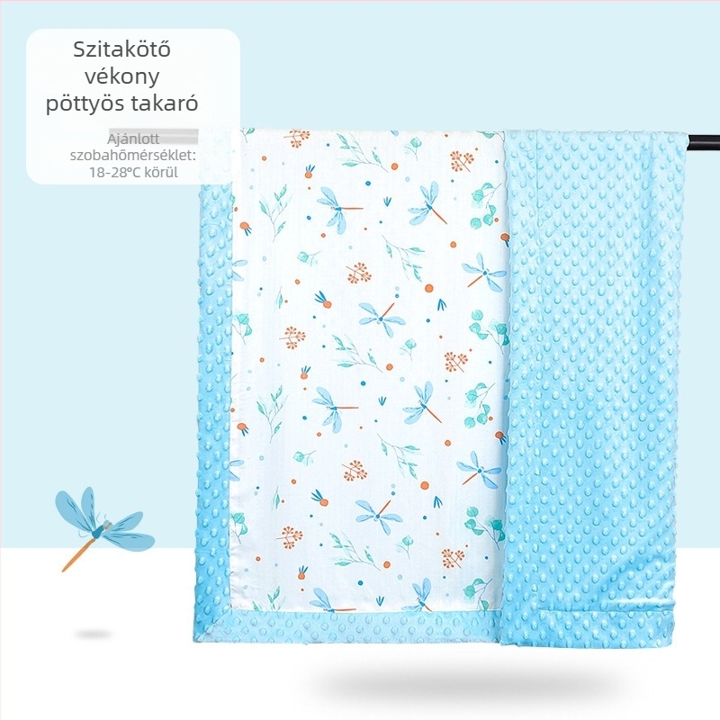 Korall velúr babapléd mosógépben mosható, kisgyermekeknek