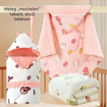 Milk Silk babatakaró újszülötteknek, bársonyos csomagoló kendő