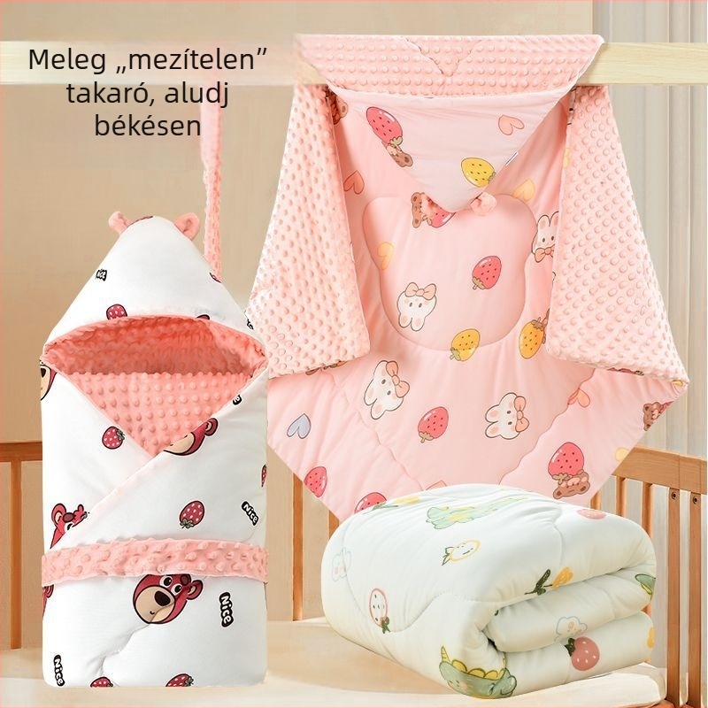 Milk Silk babatakaró újszülötteknek, bársonyos csomagoló kendő