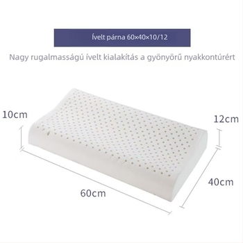 Latex fejpárna otthoni használatra, gyerekeknek és felnőtteknek, védelem az atkák ellen és nyaki gerinc-támasz