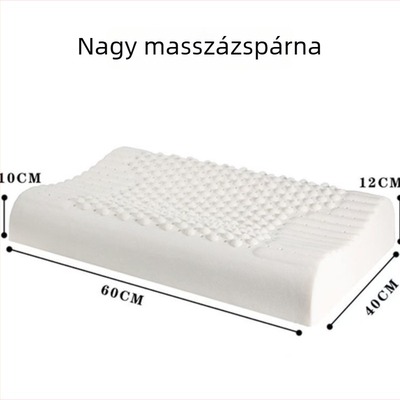 Latex fejpárna otthoni használatra, gyerekeknek és felnőtteknek, védelem az atkák ellen és nyaki gerinc-támasz