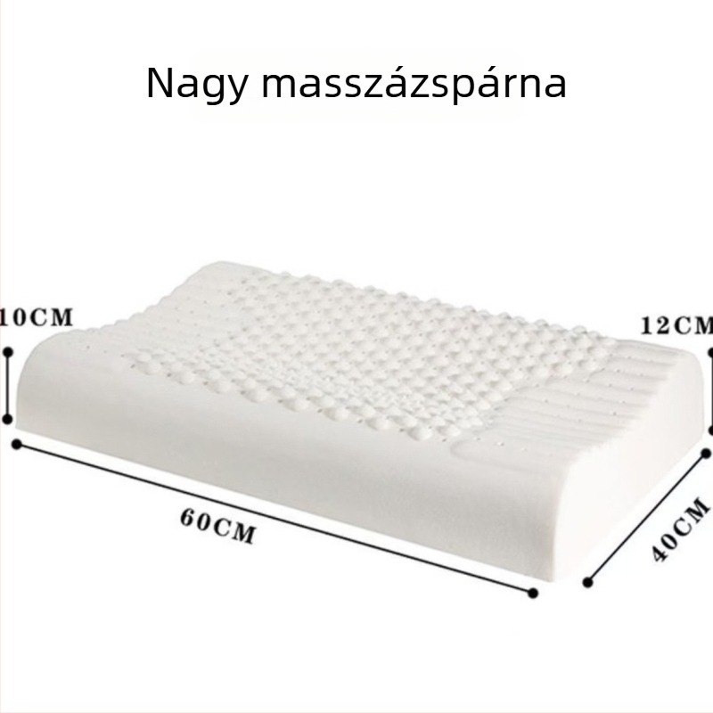 Latex fejpárna otthoni használatra, gyerekeknek és felnőtteknek, védelem az atkák ellen és nyaki gerinc-támasz
