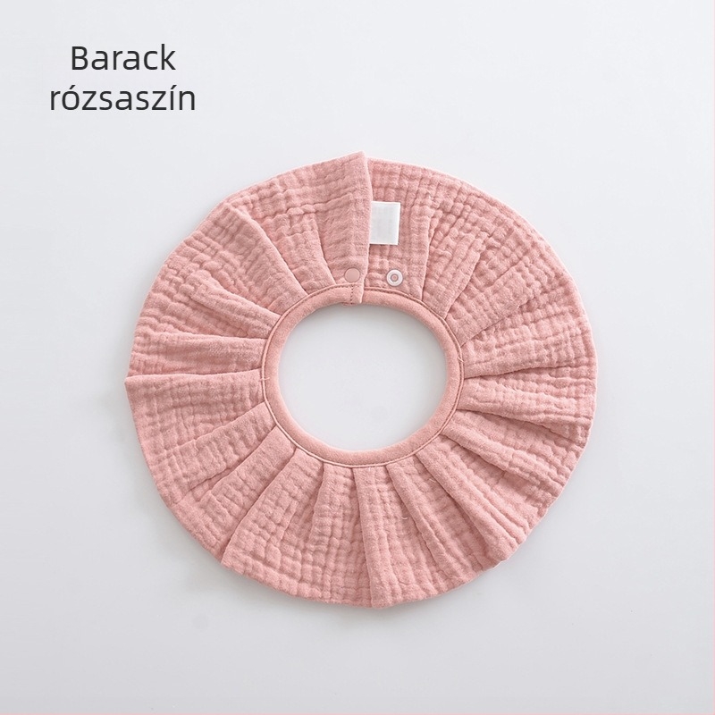 100% pamut géz csecsemőnyálkendő, őszi–téli stílus, koreai dizájn, 0–2 év