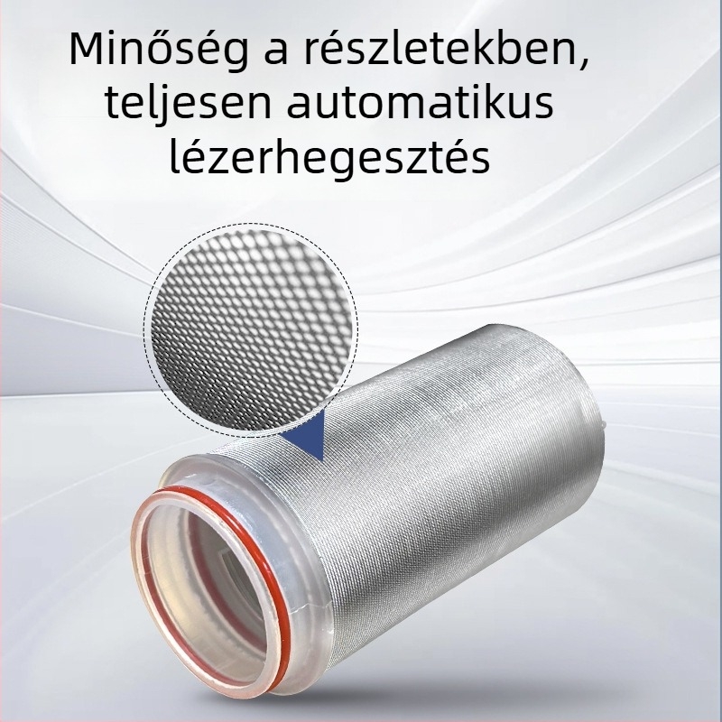 40 mikronos rozsdamentes acél szűrőelem vízmelegítőkhöz és víztisztítókhoz