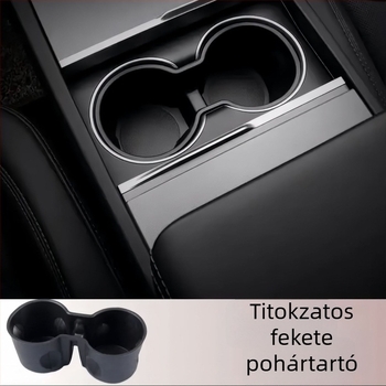 Tesla Model Y és Model 3 pohártartó, pohárrekesz és korlátozóval