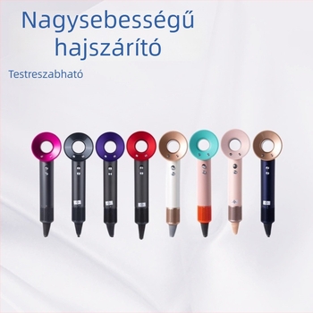 Negatív ionos hajszárító, brushless motor, 1500 W, hideg/meleg levegő szabályozás, 3 sebesség, nem összecsukható, egyirányú levegőfej, túlmelegedés elleni védelem, lézergravírozott burkolat