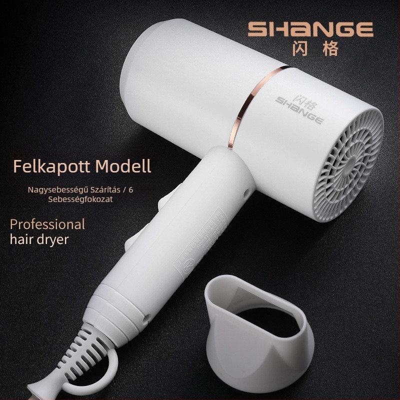 Shangge Sup188 1800W kék fényű hajszárító, hideg/forró levegő, 3 sebesség, ABS burkolat, 220V