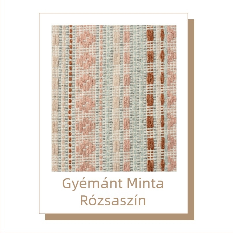 Fair Isle Jacquard függönyök gyerekszobára és nappalira, könnyed luxus, retro romantikus stílus