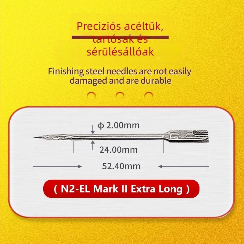 SAGA Ricky 60EL címkepisztoly hosszított tűvel 52 mm, zoknik és törölközők címkézésére, címkekártyák
