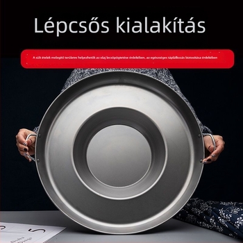Guizhou konkáv aljzattal rendelkező lapos serpenyő palacsintákhoz és krumplihoz, tapadásmentes, háztartási és kereskedelmi használatra